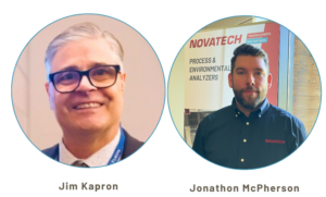 Sales representatives - Jim Kapron- Johnathon McPherson - Novatech