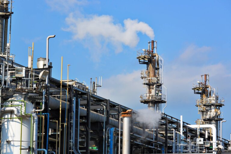 Gas leak in industrial operations - Novatech-Blog
